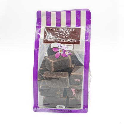 The Sydney Marshmellow Co Choc Violet Marshmellow 200g