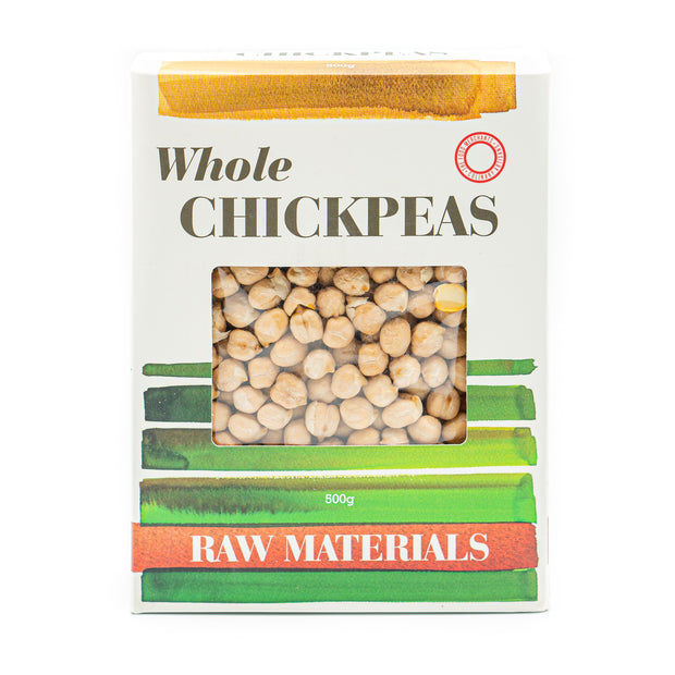 Raw Materials Whole Chickpeas 500g