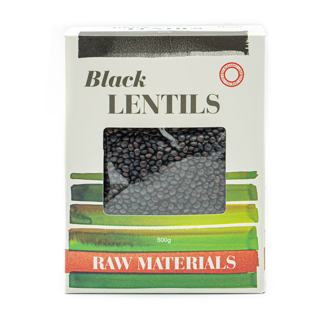 Raw Materials Black Lentils 500g