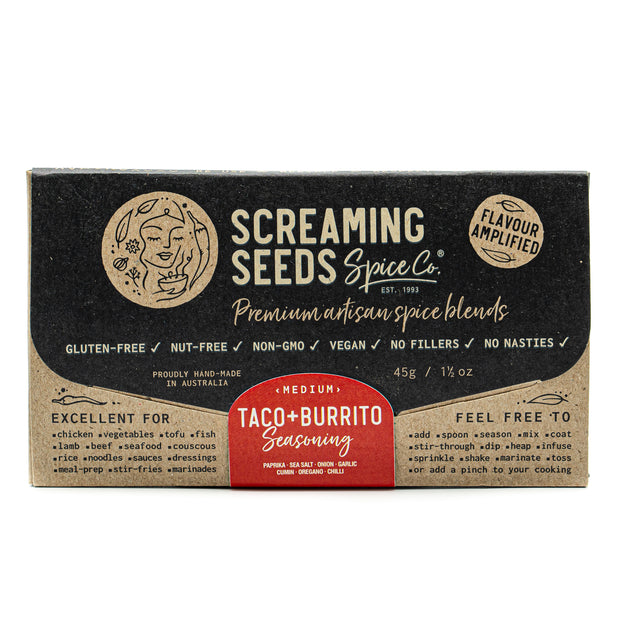 Screaming Seeds Taco Seasoning 45g