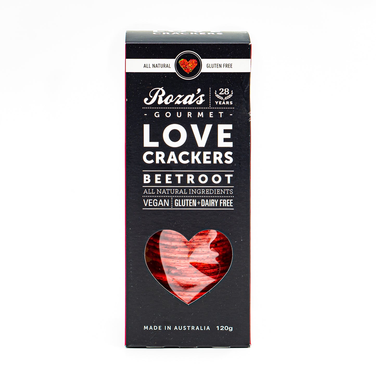 Roza's Love Crackers (V, GF, DF) 120g