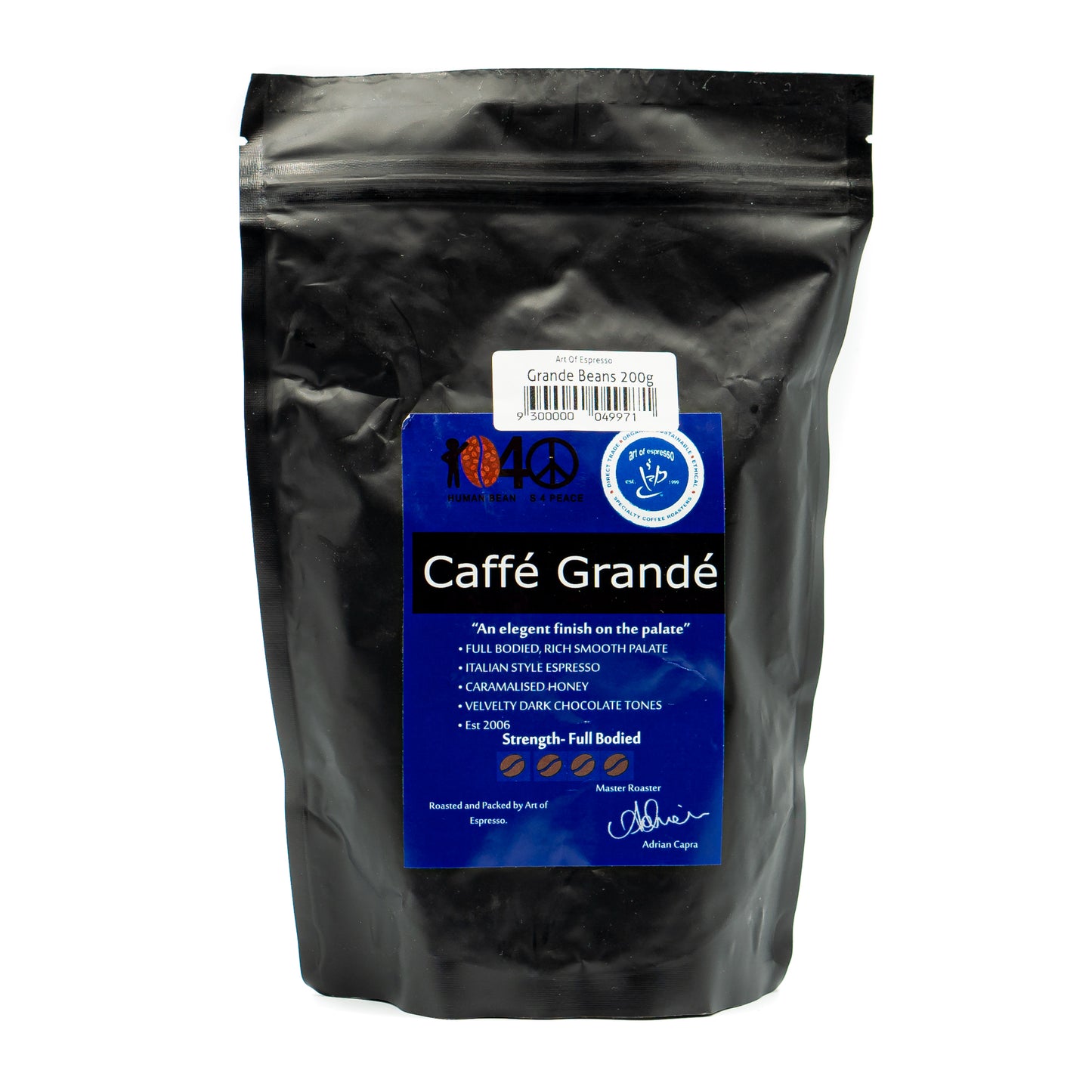 Art of Espresso Caffé Grande Beans 200g