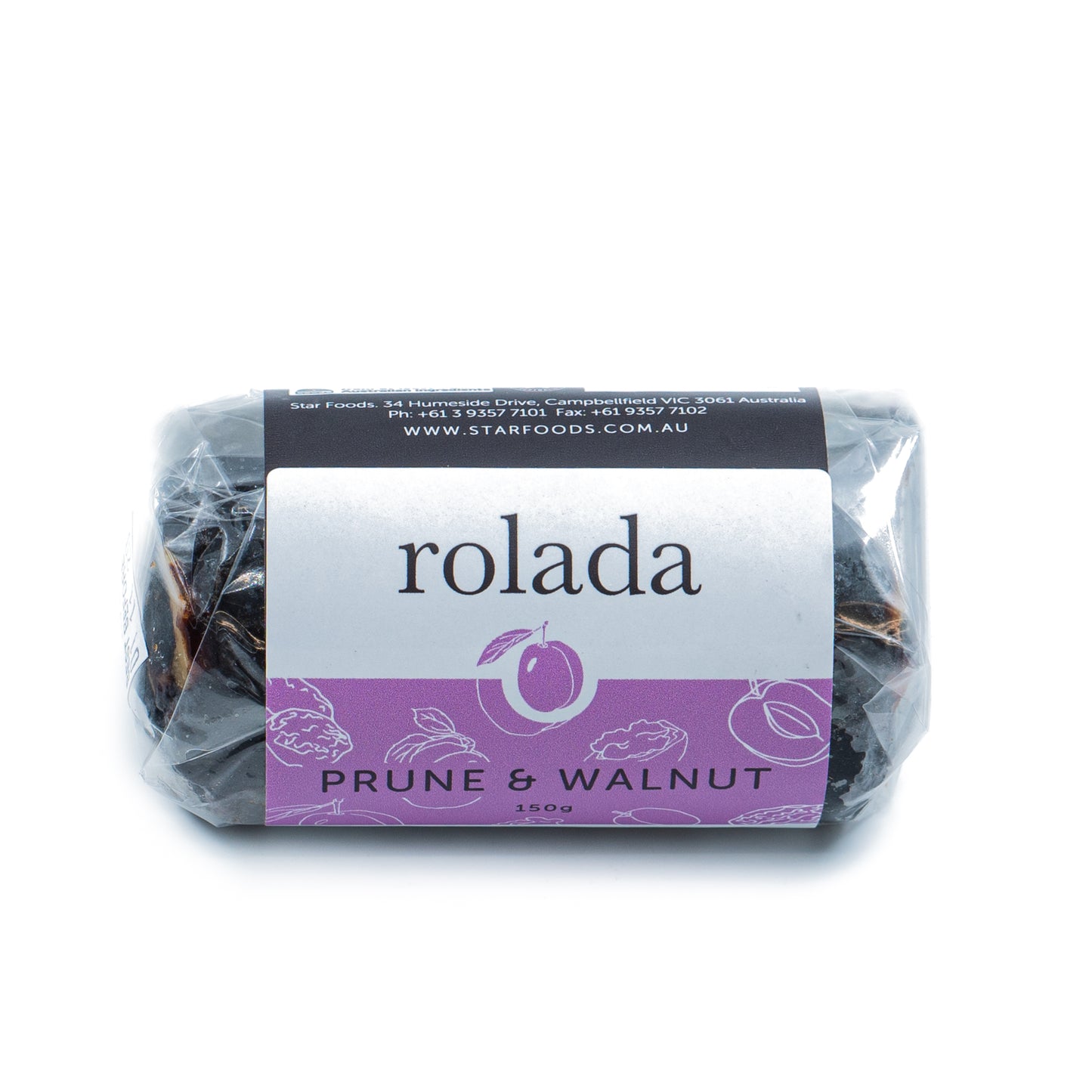 Rolada Prune & Walnut 150g