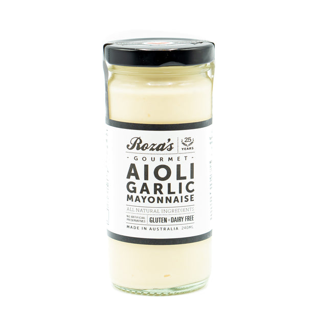 Roza's Garlic Aioli Mayonnaise 240ml