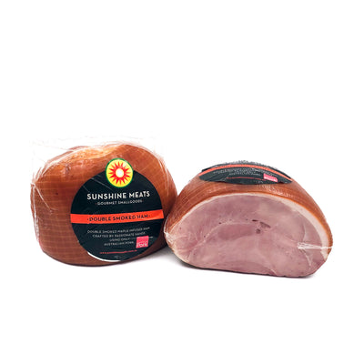 Sunshine Meats Double Smoked Boneless Half Ham