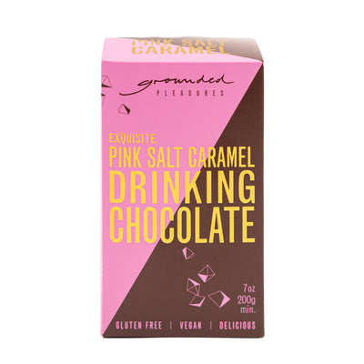 Grounded Pleasures Drinking Chocolate (Pink Salt Caramel)