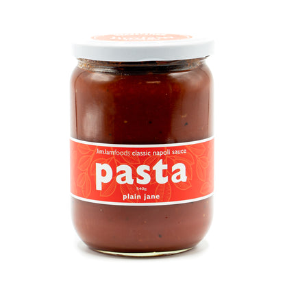 JimJam Plain Jane Classic Napoli Pasta Sauce 540g