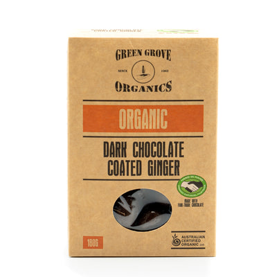 Dark Chocolate Coated Ginger 180g
