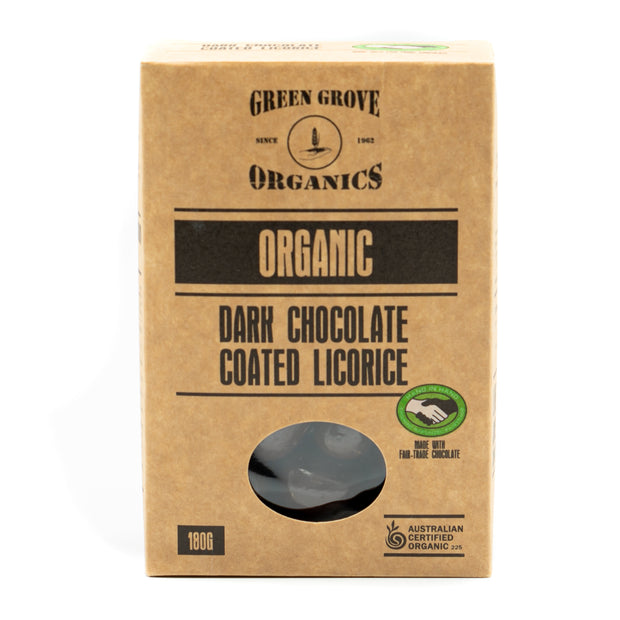 Dark Chocolate Coated Licorice 180g