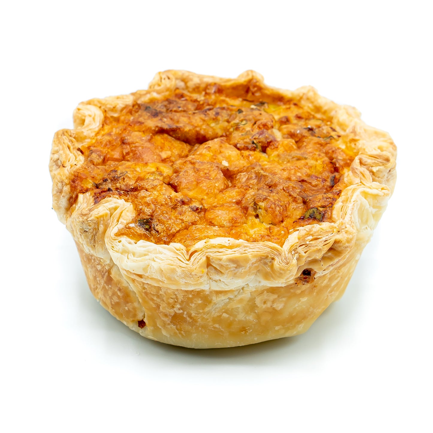 Ham & Tomato Individual Deli Quiche