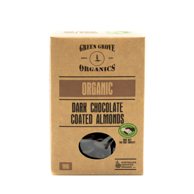 Dark Chocolate Coated Almonds 180g