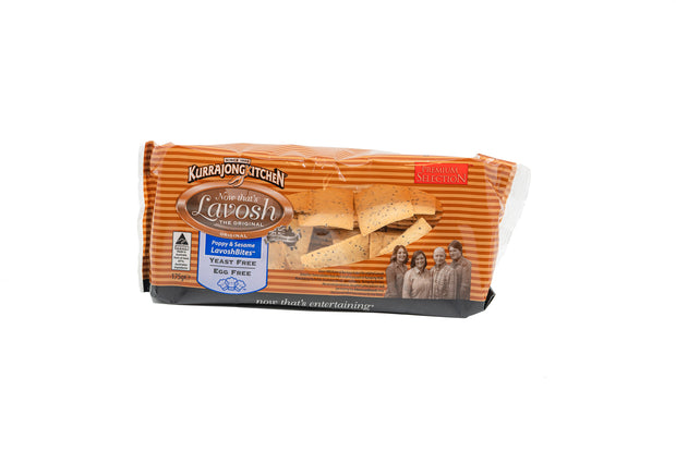 Kurrajong Kitchen Lavosh Original Crackers (YF, EF) 175g