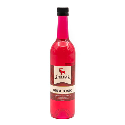 Red Elk Gin & Tonic Premium Mixing Syrup 750ml