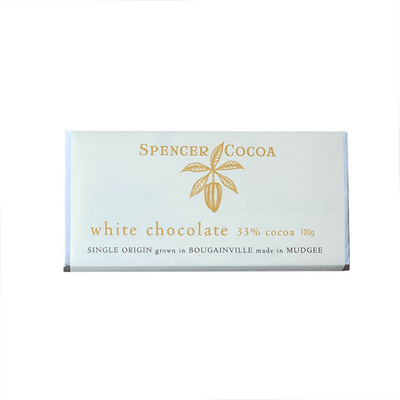 Spencer Cocoa White Chocolate 100g