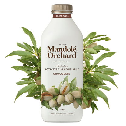 Mandole Orchard Almond Milk Chocolate 1ltr