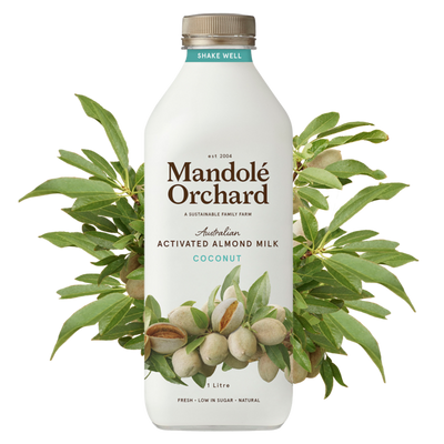 Mandole Orchard Almond Milk Coconut 1ltr