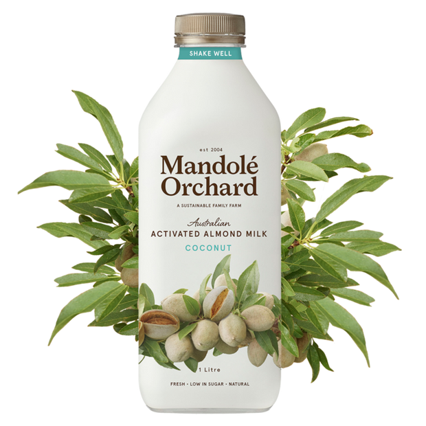 Mandole Orchard Almond Milk Coconut 1ltr