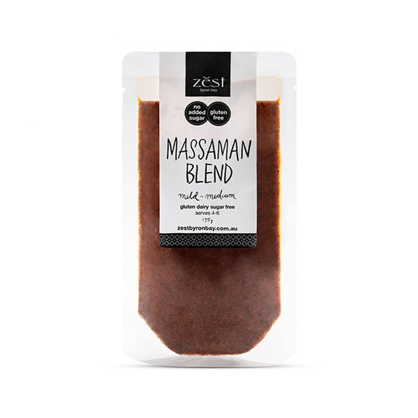 Zest Massaman Curry Sauce 175g (GF, V, DF)